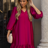 VESTIDO ESTRELLA ROSA MELOCOTÓN