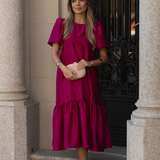 VESTIDO ESTRELLA ROSA MELOCOTÓN