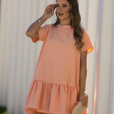 TRUST DRESS PURPLE & LIME