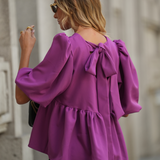 PUES QUIERO UNA BLUSA MORADA