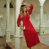 VESTIDO FUERTE DE TERCIOPELO