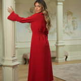 VESTIDO FUERTE DE TERCIOPELO