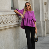 PUES QUIERO UNA BLUSA MORADA