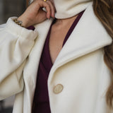 BE SWAN COAT CHOCOLATE