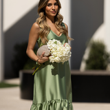 DREAMY DRESS SAGE GREEN