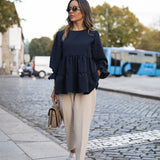 BE LOVE BURGUNDY BLOUSE