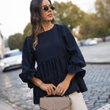 BE LOVE BURGUNDY BLOUSE