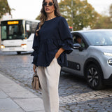 BE LOVE BURGUNDY BLOUSE