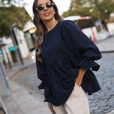 BE LOVE BURGUNDY BLOUSE