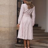 BLOSSOM DRESS ROSE NUDE