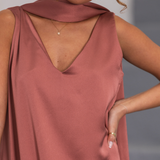 FIESTA DRESS BAROQUE ROSE