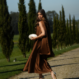 FIESTA DRESS CHOCOLATE