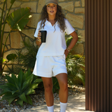 BE LUCKY POLO WHITE