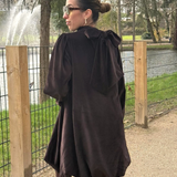 BE POWERFUL DRESS CHOCOLAT