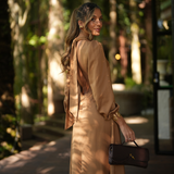 WELL I LOVE ME DRESS - GOLD