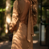 WELL I LOVE ME DRESS - GOLD