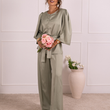 AURA BLOUSE SAGE GREEN