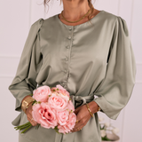 AURA BLOUSE SAGE GREEN