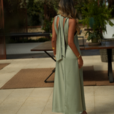 BEM ME AMO DRESS SAGE GREEN