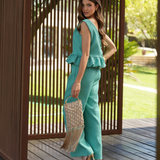 BUTTERFLY TOP TURQUOISE EDICIÓN LIMITADA