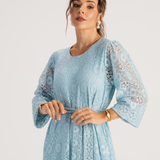 MARGARIDA DRESS SKY BLUE
