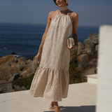 BELLA DRESS BEIGE