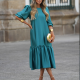 STAR DRESS EMERALD GREEN