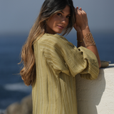 HAZEL DRESS PISTACHIO