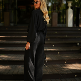 SPARKLE BLOUSE BLACK