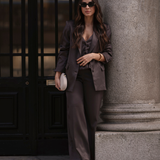 POWER BLAZER CHOCOLAT