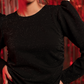 SHINE BLOUSE BLACK