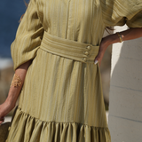HAZEL DRESS PISTACHIO