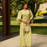 PHOENIX JUMPSUIT LIME LIMITED COLOUR