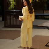 FÉNIX JUMPSUIT BUTTER YELLOW
