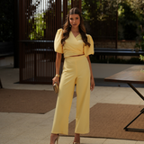 FÉNIX JUMPSUIT BUTTER YELLOW