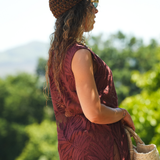 ZAFIRA TUNIC BORDEAUX
