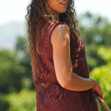 ZAFIRA TUNIC BORDEAUX