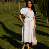 HERMOSA DRESS WHITE
