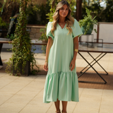STAR DRESS MINT GREEN
