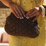 SUMMER CLUTCH CHOCOLAT