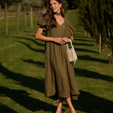 HERMOSA DRESS OLIVE