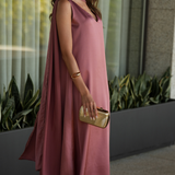 VESTIDO FIESTA BAROQUE ROSE