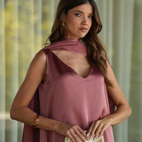 VESTIDO FIESTA BAROQUE ROSE