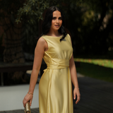 DREAMY DRESS BUTTER YELLOW