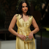 DREAMY DRESS BUTTER YELLOW
