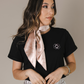 T-SHEART SCARF ROSE