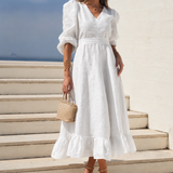 AMBAR DRESS WHITE