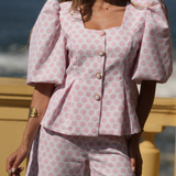POLKA DOT BLOUSE & COAT BARBIE