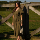 HERMOSA DRESS OLIVE