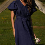 HERMOSA DRESS MARITIME BLUE